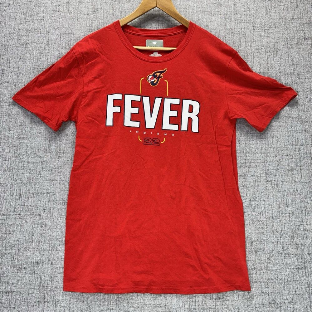 Caitlin Clark Indiana Fever Shirt Men's Size Large Fanatics WNBA